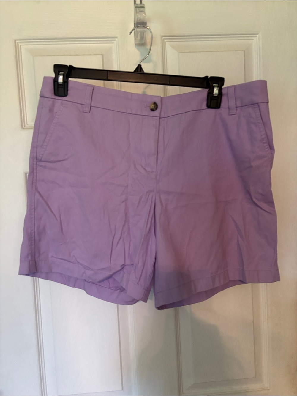 J. Crew Lavender Chino Bermuda Shorts